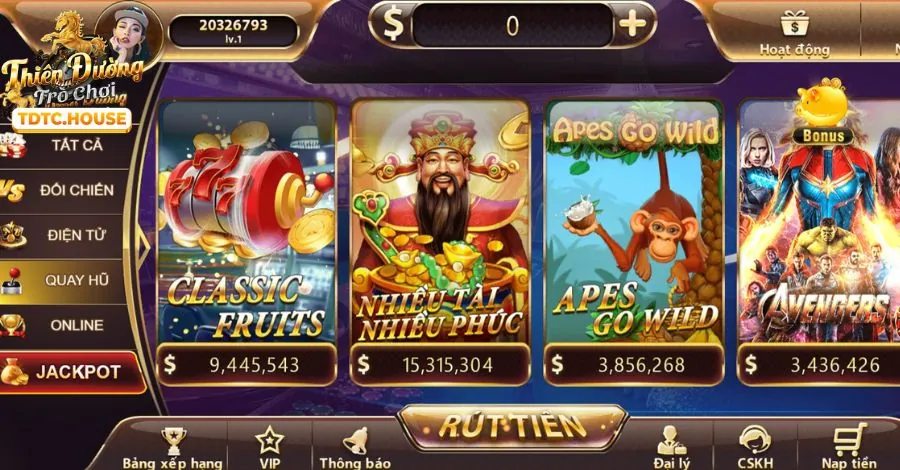 Nổ hũ Fly88 với cơ hội trúng Jackpot lớn